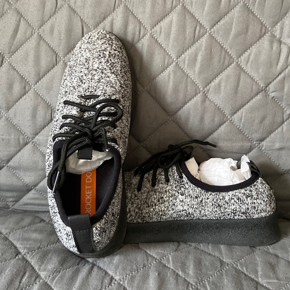 Rocker Dog sweater sneakers - like new, worn once, EUC